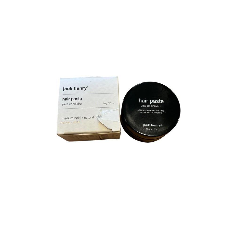 Jack Henry Hair Paste Medium Hold Natural Finish Kekadu Neroli 1.7oz READ